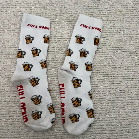 Full Send Beer Mug Socks - Picture 4 of 6